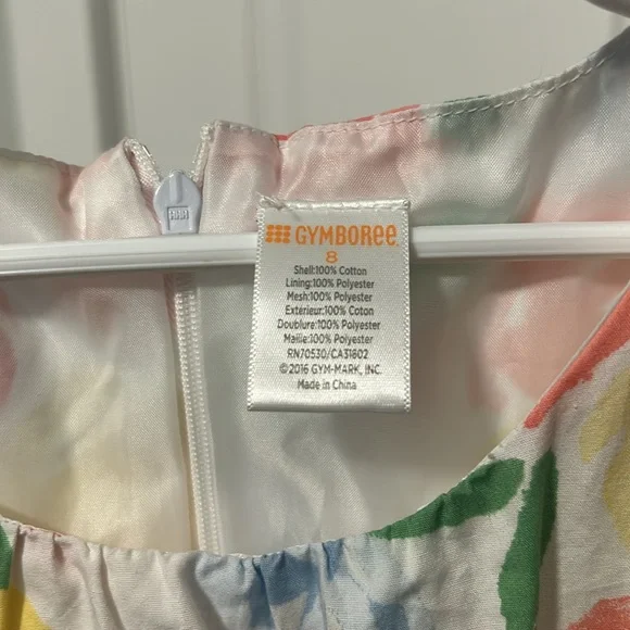 🎁🎁Holiday Flash Sale🎁🎁 EUC Gymboree Little Girls Size 8 Spring Floral Dress - Picture 3 of 5